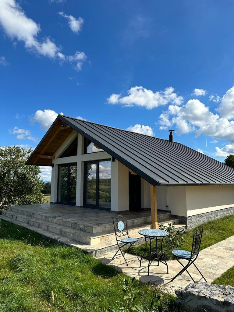 Casa Moderna In Sinteu - Intersectia Intre Modern Si Linistea Naturii Huta Voivozi Extérieur photo