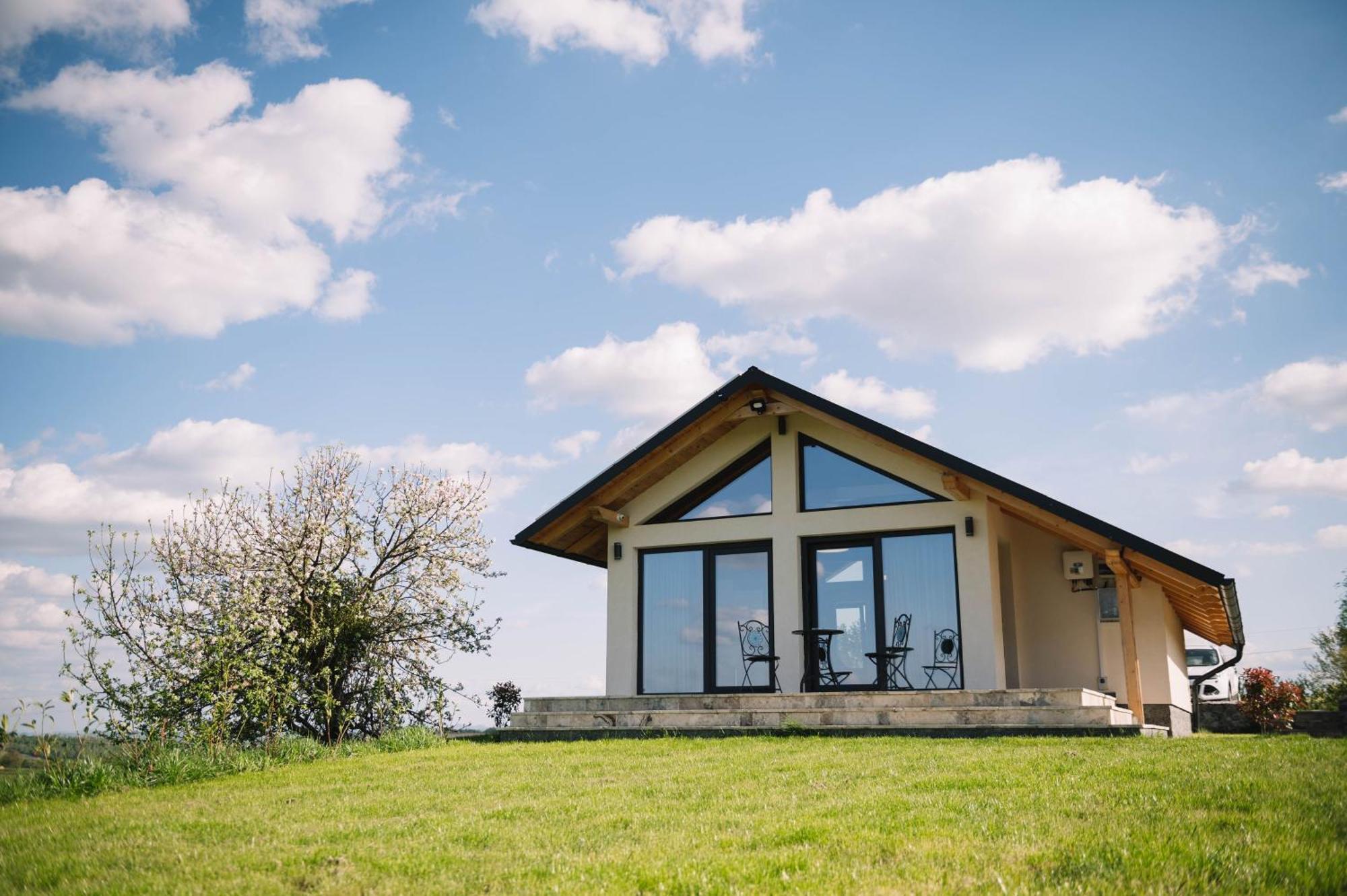 Casa Moderna In Sinteu - Intersectia Intre Modern Si Linistea Naturii Huta Voivozi Extérieur photo