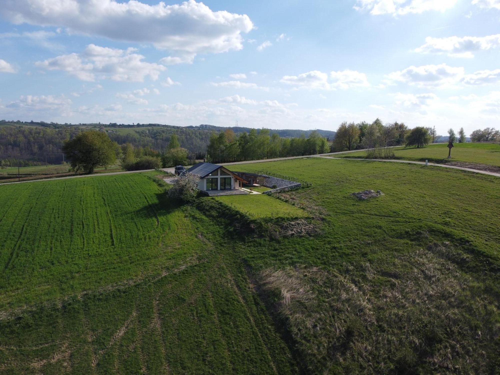 Casa Moderna In Sinteu - Intersectia Intre Modern Si Linistea Naturii Huta Voivozi Extérieur photo